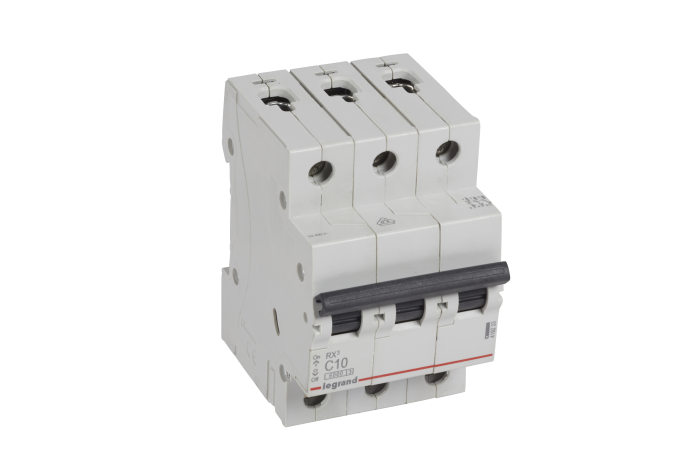 Automatas 3P 10A C 6kA RX3 - LEGRAND
