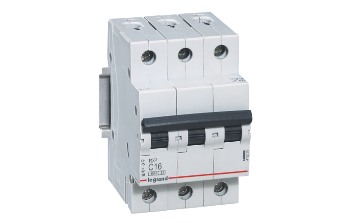 Automatas 3P 16A C 6kA RX3 - LEGRAND