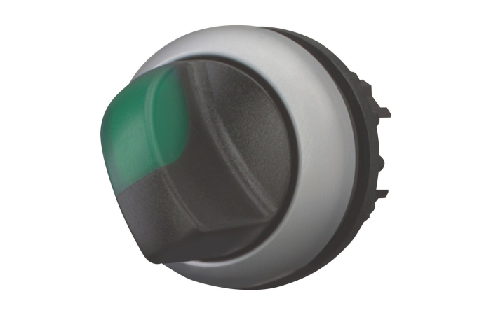 Galvutė perjungikliui 2 padėčių žalia su fiksacija M22-WLKV-G - EATON