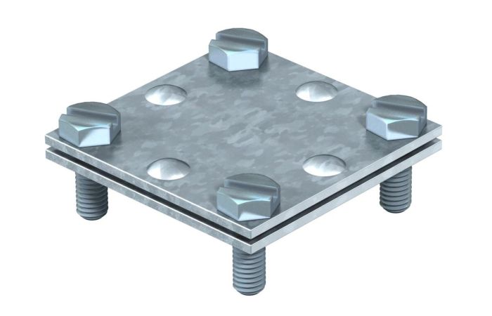 Jungtis juostoms iki 30mm kryžminė karštai cinkuota 255 A-FL30 FT - OBO BETTERMANN
