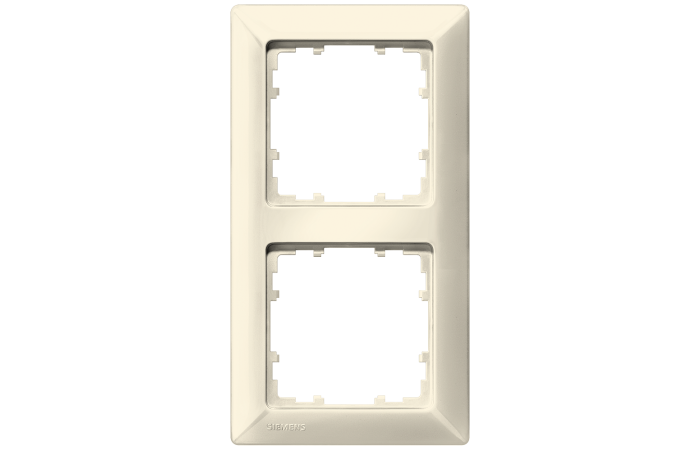 Rėmelis dvigubas dramblio kaulo spalvos DELTA LINE - SIEMENS