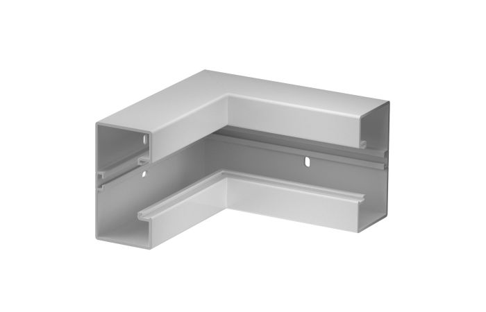 Vidinis kampas Standi forma 175x175x100 Polivinilo chloridas šviesiai pilka RAL 7035 GK-IS53100LGR - OBO BETTERMANN (pavadinimas tikslinamas)