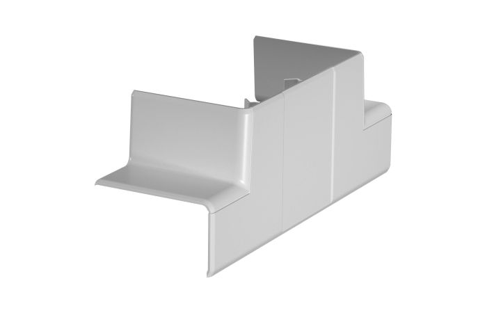 Adapteris T formos 53x100 Rapid 45-2 be halogenų pilkas RAL7035 GK-TR53100LGR - OBO BETTERMANN