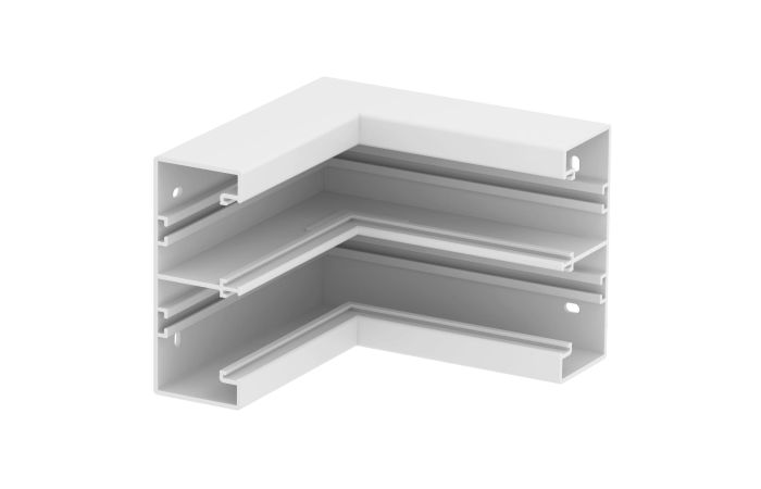 Kampas vidinis 53x130 Rapid 45-2 baltas RAL9010 GK-IS53130RW - OBO BETTERMANN