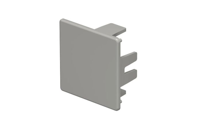 Galinis dangtelis 40x40mm Polivinilo chloridas akmens pilkumo RAL 7030 WDK HE40040GR - OBO BETTERMANN (pavadinimas tikslinamas)