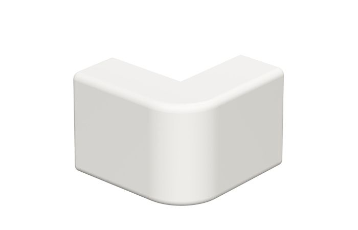 Išorinio kampo dangtis behalogenis 10x20mm Polikarbonatas/akrilnitrilo-butadieno-stirenas baltas RAL 9010 WDKH-A10020RW - OBO BETTERMANN (pavadinimas tikslinamas)