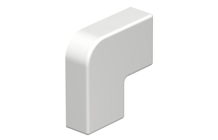 Plokščio kampo dangtis behalogenis 10x20mm Polikarbonatas/akrilnitrilo-butadieno-stirenas baltas RAL 9010 WDKH-F10020RW - OBO BETTERMANN (pavadinimas tikslinamas)