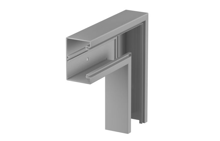 Plokščias kampas 70x110mm Polivinilo chloridas akmens pilkumo RAL 7030 GK-F70110GR - OBO BETTERMANN (pavadinimas tikslinamas)