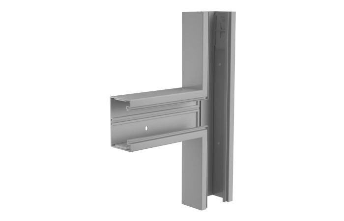 T- sujungimas 70x110mm Polivinilo chloridas akmens pilkumo RAL 7030 GK-T70110GR - OBO BETTERMANN (pavadinimas tikslinamas)