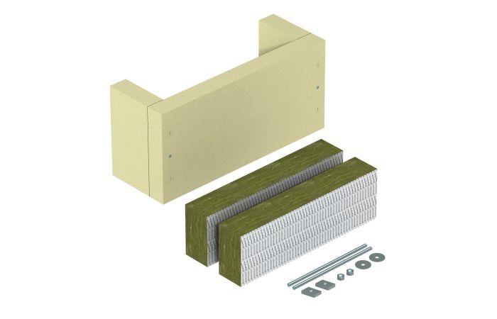 Apgaubiamoji dėžė vertikal. kabelių klojimui 540x220x160 ZSE90-45-17 - OBO BETTERMANN (pavadinimas tikslinamas)