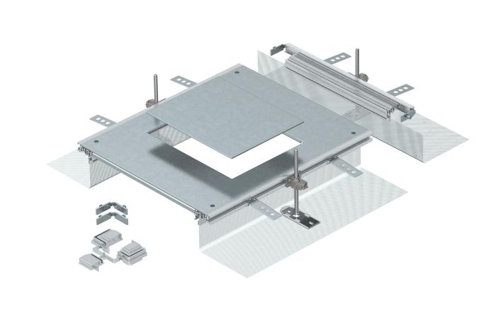 Montažinis elementas montaž.liukui GES6 Plienas cinkuotas OKA-G A 40140 6 - OBO BETTERMANN (pavadinimas tikslinamas)