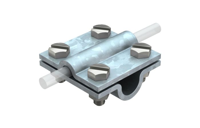 Kryžminio sujungimo gnybtas 8-10mm Plienas karštai cinkuotas 253 10X16 - OBO BETTERMANN (pavadinimas tikslinamas)