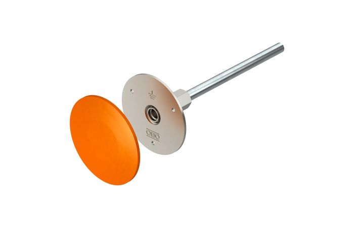 Įžeminimo gnybtas su dvigubu sriegiu M10/M12 Plienas karštai cinkuotas 205 DG L180 FT - OBO BETTERMANN (pavadinimas tikslinamas)