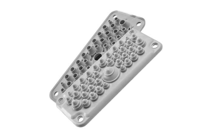 Flanšas kabelių įvedimui praduriamas MC-35/37 IP67 - MOREK