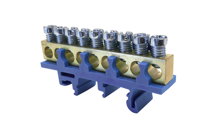 Gnybtas 9x16mm2 mėlynas N9 IP00 - MOREK