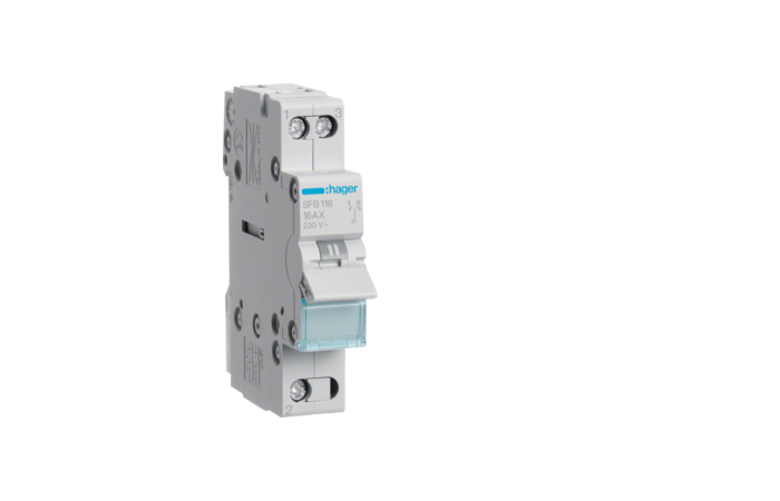 Perjungiklis 1P 16A 1-0-2 1co 1 modulio - HAGER