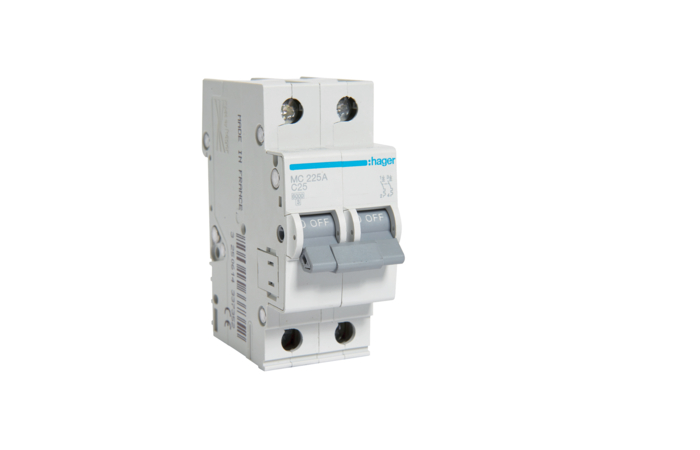 Automatas 2P 25A C 6kA - HAGER