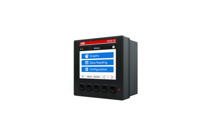 Tinklo analizatorius M4M 20 Modbus - ABB