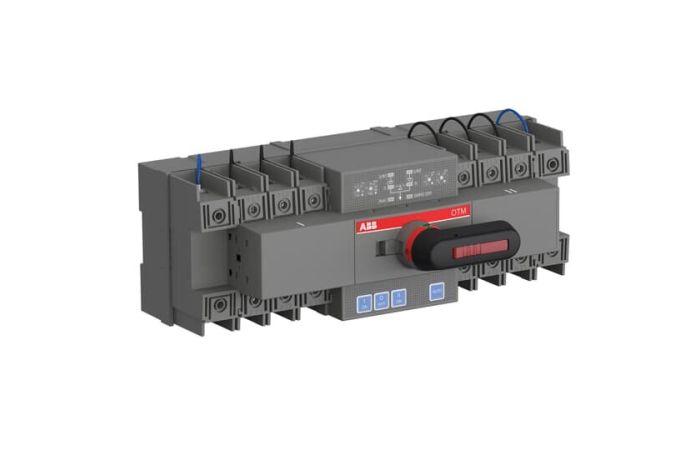 Perjungiklis su ARĮ 4P 63A OTM63F4C21D400C - ABB