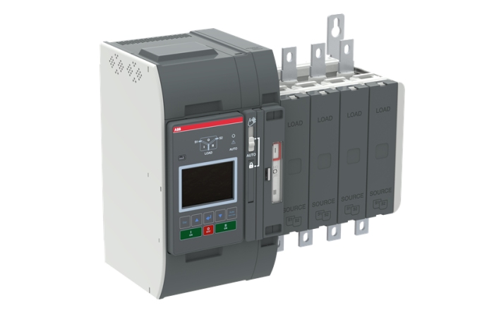 Perjungiklis 4P 200A su ARĮ OXB200E3S3QB - ABB