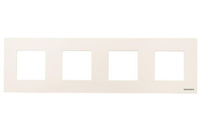 Rėmelis keturgubas baltos spalvos N2274 BL Zenit - ABB