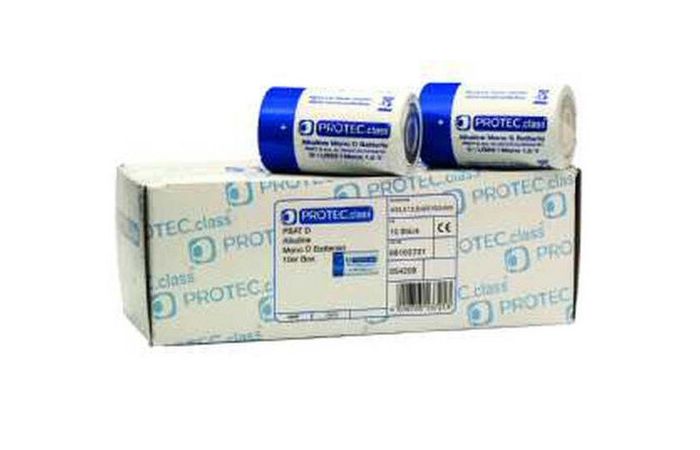 Elementas galvaninis šarminis LR20 C 1.5V Alkaline PBAT D [pak. po 10 vnt.] - PROTEC