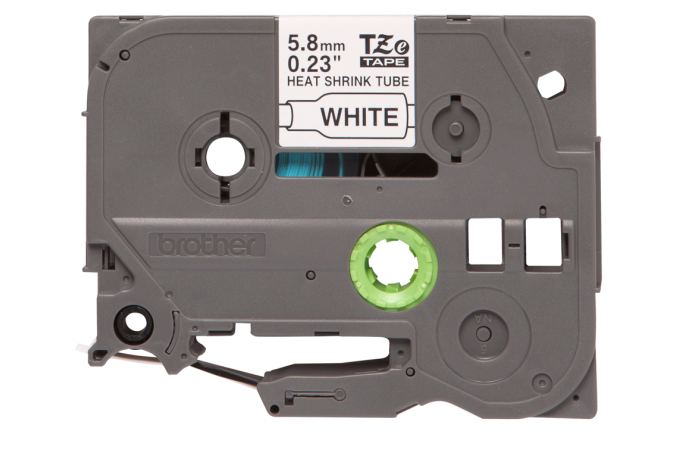 Vamzdelis termosusitraukiantis spausdintuvui 5.2mm D0.8-3.1mm juoda/balta L-1.5m - BROTHER