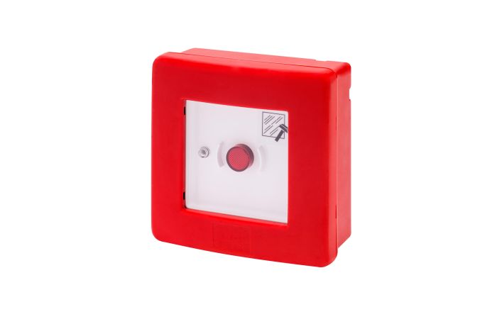 Mygtukas pavojaus gaisro dūžtamas 1no+1nc IP55 [120x120x50] - GEWISS