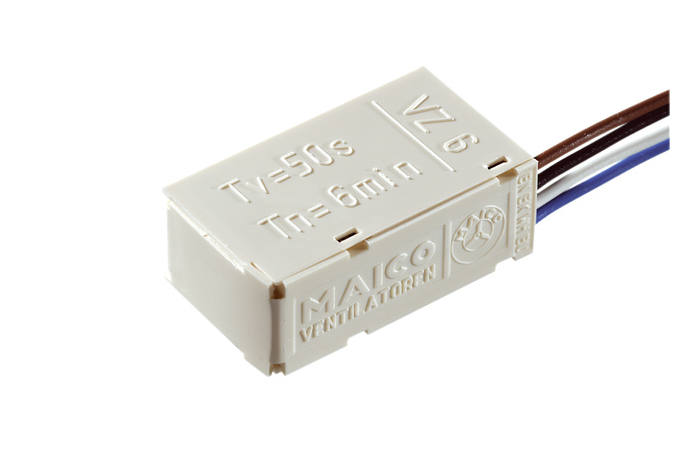 Relė laiko įjungia po 50s, išjungia po 6min VZ 6 - MAICO