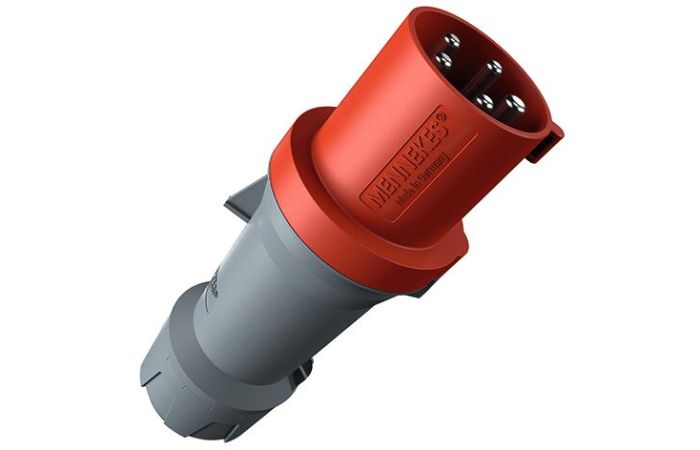 Kištukas CEE a/k 5P 63A 400V IP44 6h PowerTOP Plus - MENNEKES