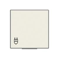 Dangtelis SCHUKO lizdui baltos spalvos 8588.1 BL SKY Niessen - ABB