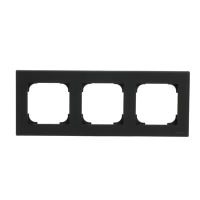 Rėmelis trigubas juodos spalvos 8573 NS SKY Niessen - ABB