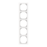 Rėmelis penkiagubas baltos matinės spalvos 1725-44M-500 Busch-Art Linear - ABB