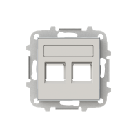 Dangtelis kompiuteriniam lizdui dvigubas RJ45 DUNE spalvos 8518.2 DN SKY Niessen - ABB