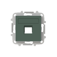 Dangtelis kompiuteriniam lizdui viengubas RJ45 COMODORO spalvos 8518.1 CM SKY Niessen - ABB