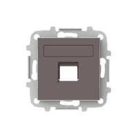 Dangtelis kompiuteriniam lizdui viengubas RJ45 TAUPE spalvos 8518.1 TP SKY Niessen - ABB