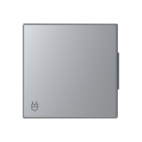 Dangtelis SCHUKO lizdui sidabrinės spalvos 8588.1 PL SKY Niessen - ABB