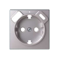 Dangtelis SCHUKO lizdui su USB A ir USB C sidabrinės spalvos 8588.4 PL SKY Niessen - ABB