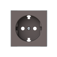 Dangtelis SCHUKO lizdui TAUPE spalvos 8588 TP SKY Niessen - ABB