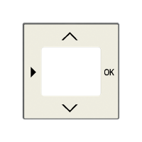Dangtelis temperatūros reguliatoriui baltos spalvos 8565.3 BL SKY Niessen - ABB