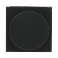 Dangtelis temperatūros reguliatoriui juodos spalvos 8560.2 PL SKY Niessen - ABB