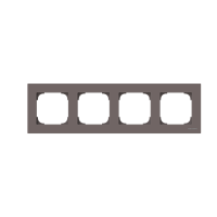 Rėmelis keturgubas TAUPE spalvos 8574 TP SKY Niessen - ABB