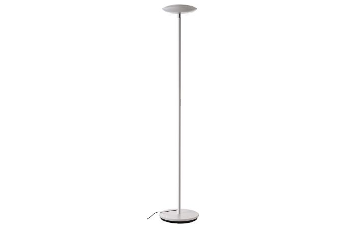 Toršeras LED 18W 3000K 715lm D-250mm H-1708mm dimeriuojamas baltos spalvos BERMUDA - DEKO LIGHT