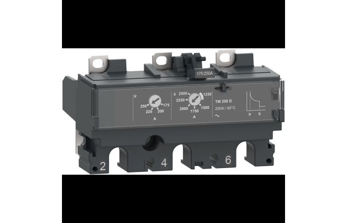 Modulis apsaugos 3P 250A TM250D NSX250 ComPacT - SCHNEIDER ELECTRIC