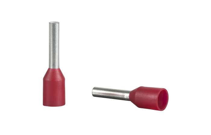 Antgalis gilzinis izoliuotas 1mm2 Cu raudonas L-14mm Linergy [100] - SCHNEIDER ELECTRIC
