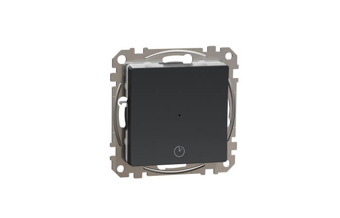 Laikmatis p/t 1s-24val su pašvietimu antracito spalvos 10A 230V SEDNA DESIGN - SCHNEIDER ELECTRIC