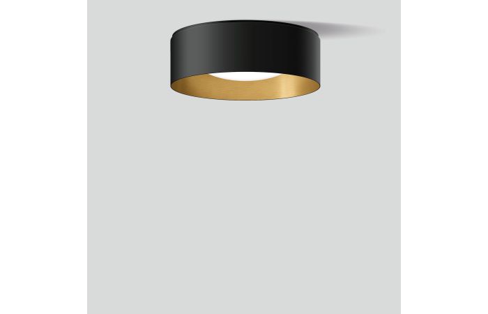 Šviestuvas v/t LED 15.5W IP20 3000K 961lm D-260mm H-105mm juodos/žalvario matinės spalvos - BEGA