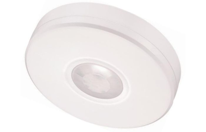 Jutiklis judesio v/t IP65 1000W 360 laipsnių H-2.2m D-8m baltas Sensorius C SPIR360 D8/4 W - NORTHCLIFFE