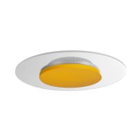 Šviestuvas v/t LED 12W 3000K 1500lm D-290mm H-42mm dimeriuojamas geltonas ZANIAH - DEKO LIGHT