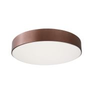 Šviestuvas v/t LED 43W 3000K/4000K 3100lm/3200lm D-400mm H-90mm dimeriuojamas kavos spalvos šviečia aukštyn/žemyn MENKAR - DEKO LIGHT